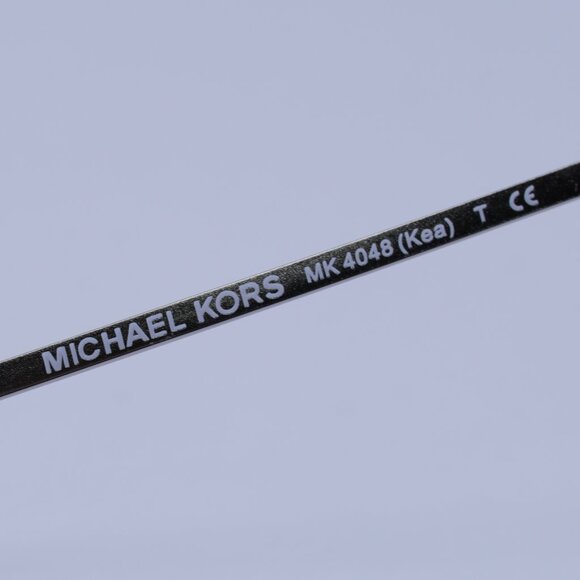 Michael Kors MK4048 3163 Kea Eyeglasses Black/Silver 51mm Round Frame - Picture 9 of 12
